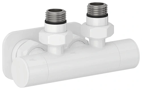 Вентиль Сунержа угловой скрытый-скрытый EU50 12-1416-1234 Белый Вентиль Сунержа угловой скрытый-скрытый EU50 12-1416-1234 Белый