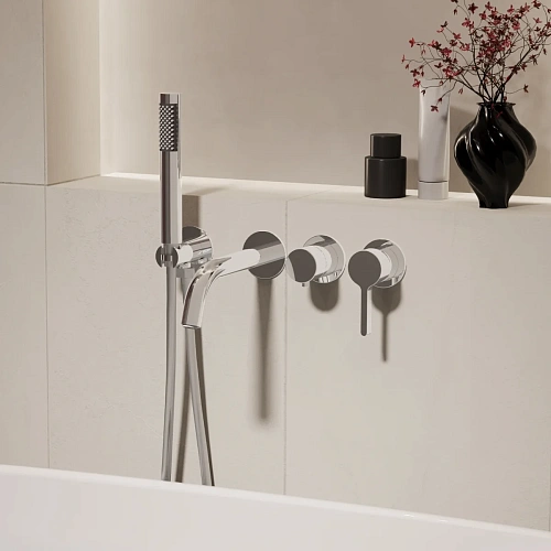 Смеситель для ванны Vincea Villa VTFW-1VL1CH встраиваемый, хром Смеситель для ванны Vincea Villa VTFW-1VL1CH встраиваемый, хром