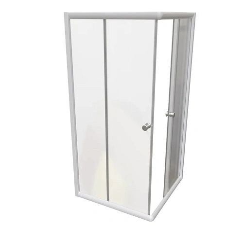 Душевой уголок Radomir Дрим 100 1-09-1-0-0-1190 квадратный, стекла прозрачные, профиль белый Душевой уголок Radomir Дрим 100 1-09-1-0-0-1190 квадратный, стекла прозрачные, профиль белый