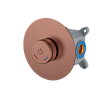 Смеситель для душа Boheme TECH 154-4-BRB встравиваемый Brushed Bronze