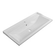 Раковина CEZARES CZR-1000/450-LV-MR-FS белый матовый 800x450 искусственный камень Раковина CEZARES CZR-1000/450-LV-MR-FS белый матовый 800x450 искусственный камень