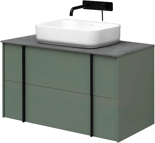 Тумба под раковину Allen Brau Reality 90 1.32006.CGM олива матовый Тумба под раковину Allen Brau Reality 90 1.32006.CGM олива матовый