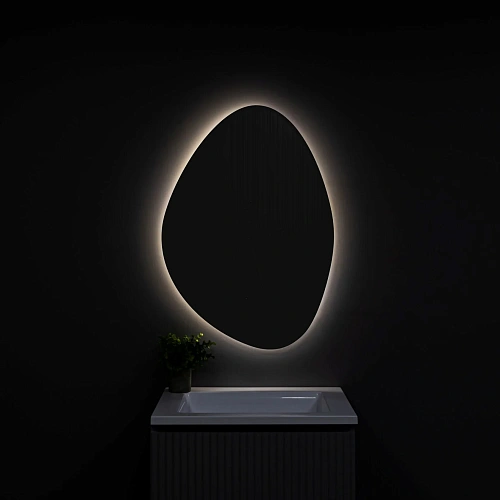 Зеркало AQUAme AQM9110B с подсветкой, универсальный монтаж Зеркало AQUAme AQM9110B с подсветкой, универсальный монтаж