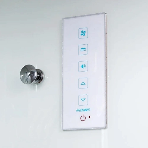 Душевая кабина Dto K408S (K408SEL) 80x80 см с электрикой Душевая кабина Dto K408S (K408SEL) 80x80 см с электрикой