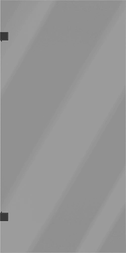 Шторка на ванну DIWO Брянск неподвижная, 70х140, профиль черный матовый, тонированное стекло 583142 Шторка на ванну DIWO Брянск неподвижная, 70х140, профиль черный матовый, тонированное стекло 583142