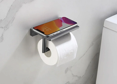 Держатель туалетной бумаги Timo Saona 13043/18 черное золото Держатель туалетной бумаги Timo Saona 13043/18 черное золото