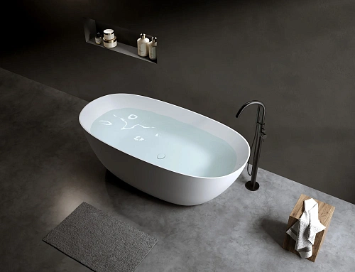 Ванна из искусственного камня Timo solid SATU1750 (1750x810x540) Ванна из искусственного камня Timo solid SATU1750 (1750x810x540)