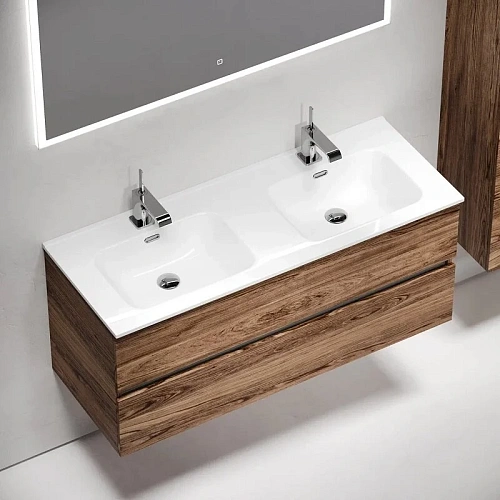 Тумба под раковину Sancos Urban UR120-2ECH 1190х450х550 дуб чарльстон, подвесная Тумба под раковину Sancos Urban UR120-2ECH 1190х450х550 дуб чарльстон, подвесная