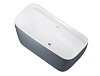 Картинка анонса товара «акриловая ванна allen brau infinity 170x80 2.21001.20/bgm белый глянец/сине-серый»