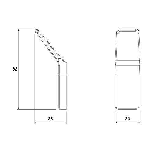 Крючок IDDIS Slide (SLIWT10i41) белый матовый Крючок IDDIS Slide (SLIWT10i41) белый матовый