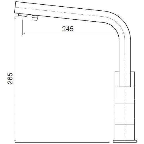 Смеситель для кухни Kaiser 34044-5 под фильтр серебро Смеситель для кухни Kaiser 34044-5 под фильтр серебро
