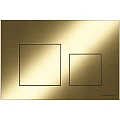 Клавиша смыва Ceramica Nova Balance Square CN12-002BG брашированное золото Клавиша смыва Ceramica Nova Balance Square CN12-002BG брашированное золото