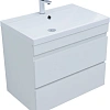 Тумба под раковину Aquanet Нота New 75 белый глянец 00335418 подвесная Тумба под раковину Aquanet Нота New 75 белый глянец 00335418 подвесная