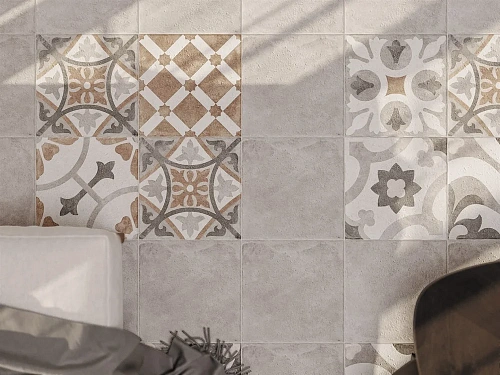 Керамогранит Cersanit Carpet пэчворк многоцветный рельеф 29,8x29,8 CP4A452 Керамогранит Cersanit Carpet пэчворк многоцветный рельеф 29,8x29,8 CP4A452