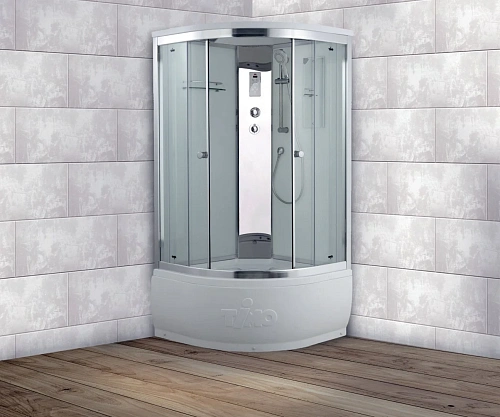 Душевая кабина Timo Comfort T-8890 Clean Glass 90x90x220 c турецкой баней хамам Душевая кабина Timo Comfort T-8890 Clean Glass 90x90x220 c турецкой баней хамам