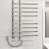 Полотенцесушитель электрический EWRIKA Медея LT 80х55 L, хром 473480 Полотенцесушитель электрический EWRIKA Медея LT 80х55 L, хром 473480