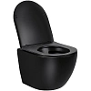 Унитаз подвесной Vincea Globo VT1-14SMB, матовый черный, ультратонкое сиденье soft-close Унитаз подвесной Vincea Globo VT1-14SMB, матовый черный, ультратонкое сиденье soft-close