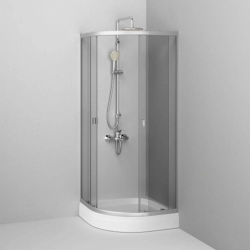 Душевой уголок AM.PM X-Joy W88G-205-080MT64 Twin Slide, 80x80, профиль хром матовый Душевой уголок AM.PM X-Joy W88G-205-080MT64 Twin Slide, 80x80, профиль хром матовый