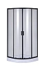 Душевой уголок Taliente 90x90x195см, четверть круга, раздвижной, прозр.стекло 6мм, черный профиль TA-09091-1CB Душевой уголок Taliente 90x90x195см, четверть круга, раздвижной, прозр.стекло 6мм, черный профиль TA-09091-1CB