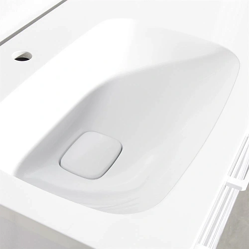 Тумба под раковину Style Line Альба (2 ящ./корзина) Барселона 90 Левая, Люкс, белый, PLUS ЛС-000010052 Тумба под раковину Style Line Альба (2 ящ./корзина) Барселона 90 Левая, Люкс, белый, PLUS ЛС-000010052