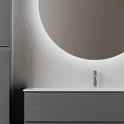 Тумба под раковину Sancos Folk FL120GS 1195х445х500 Grey soft, подвесная Тумба под раковину Sancos Folk FL120GS 1195х445х500 Grey soft, подвесная