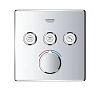 Смеситель для душа GROHE Grohtherm SmartControl на 3 выхода, хром (29149000) внешняя часть Смеситель для душа GROHE Grohtherm SmartControl на 3 выхода, хром (29149000) внешняя часть