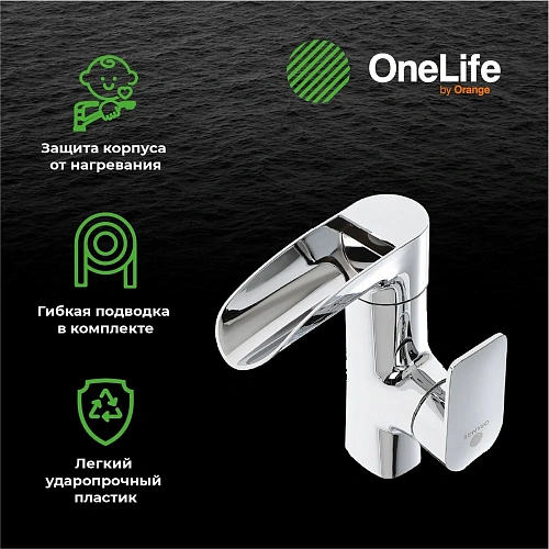 Смеситель для раковины OneLife P08-921cr Смеситель для раковины OneLife P08-921cr