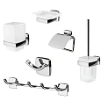Комплект аксессуаров AM.PM Gem AK90D1806W для зоны красоты и туалета Комплект аксессуаров AM.PM Gem AK90D1806W для зоны красоты и туалета