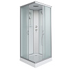 Картинка анонса товара «душевая кабина niagara classic ng-1101-14 (900х900х2150) низкий поддон (13см) стекло матовое с полкой тонированное 11011423»