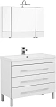 Комплект мебели Aquanet Верона NEW 100 белый (напольный 3 ящика) 00230322 Комплект мебели Aquanet Верона NEW 100 белый (напольный 3 ящика) 00230322