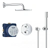 Душевая система GROHE Grohtherm с Rainshower Cosmopolitan 210 встраиваемая, хром (34732000)