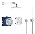 Душевая система GROHE Grohtherm с Rainshower Cosmopolitan 210 встраиваемая, хром (34732000) Душевая система GROHE Grohtherm с Rainshower Cosmopolitan 210 встраиваемая, хром (34732000)
