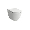 Картинка анонса товара «унитаз smart laufen cleanet navia с сиденьем белый матовый 8.2060.1.757.000.1»