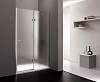 Картинка анонса товара «душевая дверь cezares verona-w-b-12-100-p-cr-r 100см стекло рифленое, профиль хром»