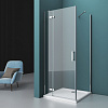 Душевой уголок BelBagno KRAFT-AH-12-80/90-C-Cr-L Душевой уголок BelBagno KRAFT-AH-12-80/90-C-Cr-L