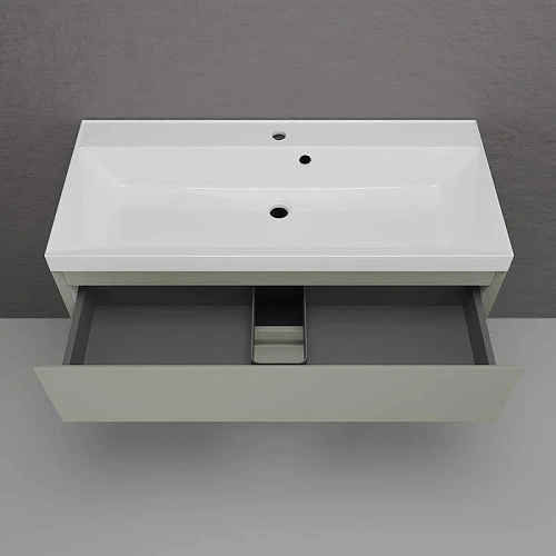 Тумба под раковину Style Line Манхэттен 100 см ЛС-00002358 подвесная, олива Тумба под раковину Style Line Манхэттен 100 см ЛС-00002358 подвесная, олива