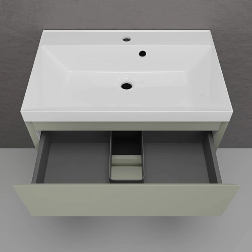 Тумба под раковину Style Line Манхэттен 70 см ЛС-00002364 подвесная, олива Тумба под раковину Style Line Манхэттен 70 см ЛС-00002364 подвесная, олива