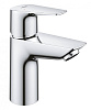 Картинка анонса товара «смеситель для раковины grohe bauedge с ограничителем температуры, гладкий корпус, размер s, хром (23 23330001»