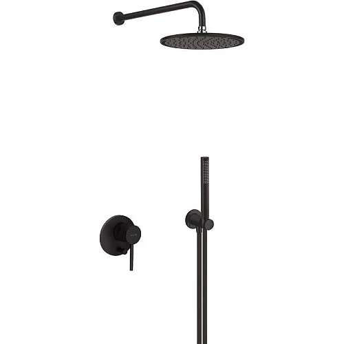 Душевая система Kludi BOZZ 387363976 черный матовый Душевая система Kludi BOZZ 387363976 черный матовый