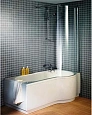Шторка на ванну Riho Fjord GFT5110760809 76х147 Шторка на ванну Riho Fjord GFT5110760809 76х147
