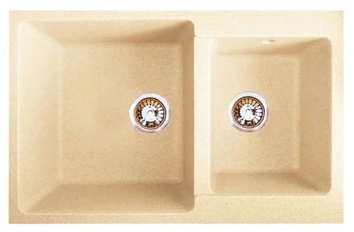 Кухонная мойка GranFest Practic P-780 K беж бежевый Кухонная мойка GranFest Practic P-780 K беж бежевый