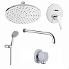 Картинка анонса товара «душевая система vitra solid s a49264exp встраиваемая, хром»
