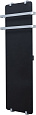 Детальная картинка товара «полотенцесушитель электрический allen brau infinity 120x44 00325624 с рейлингом 2.0 и креплением, серебро брашированное»