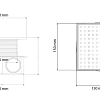 Душевой трап Boheme SMART DESIGN 15x15 cm, нерж.сталь ЧЕРНЫЙ 984-15-B Душевой трап Boheme SMART DESIGN 15x15 cm, нерж.сталь ЧЕРНЫЙ 984-15-B