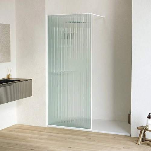 Душевая перегородка RGW Walk In WA-08W 800 мм 06100808-155 белый, Easy Clean Душевая перегородка RGW Walk In WA-08W 800 мм 06100808-155 белый, Easy Clean