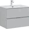 Тумба под раковину Aquanet Алвита New 70 2 ящика, серый 00303907 Тумба под раковину Aquanet Алвита New 70 2 ящика, серый 00303907