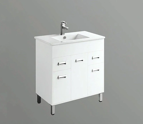 Раковина CeramaLux 9090E врезная, белый Раковина CeramaLux 9090E врезная, белый