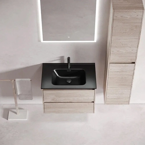 Тумба под раковину Sancos Libra LB70EG 690х450х500 дуб галифакс натуральный, подвесная Тумба под раковину Sancos Libra LB70EG 690х450х500 дуб галифакс натуральный, подвесная