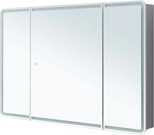 Зеркальный шкаф Aquanet Оптима 120 00341429 с LED подсветкой Зеркальный шкаф Aquanet Оптима 120 00341429 с LED подсветкой