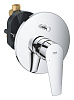 Картинка анонса товара «смеситель для ванны grohe bauedge однорычажный, хром (29079001)»